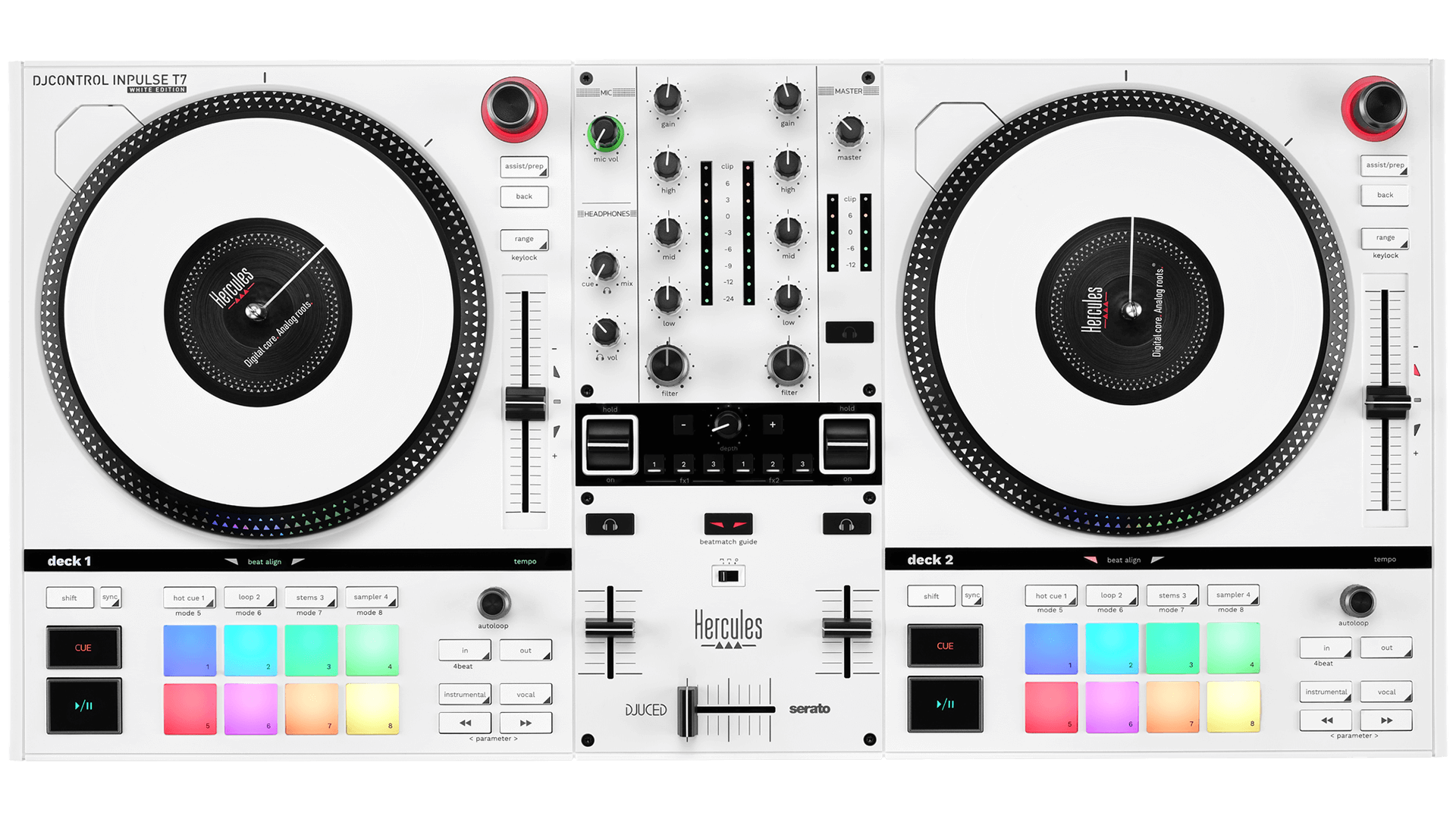 HERCULES DJ CONTROL INPULSE T7 WW (PLUG EU+US)